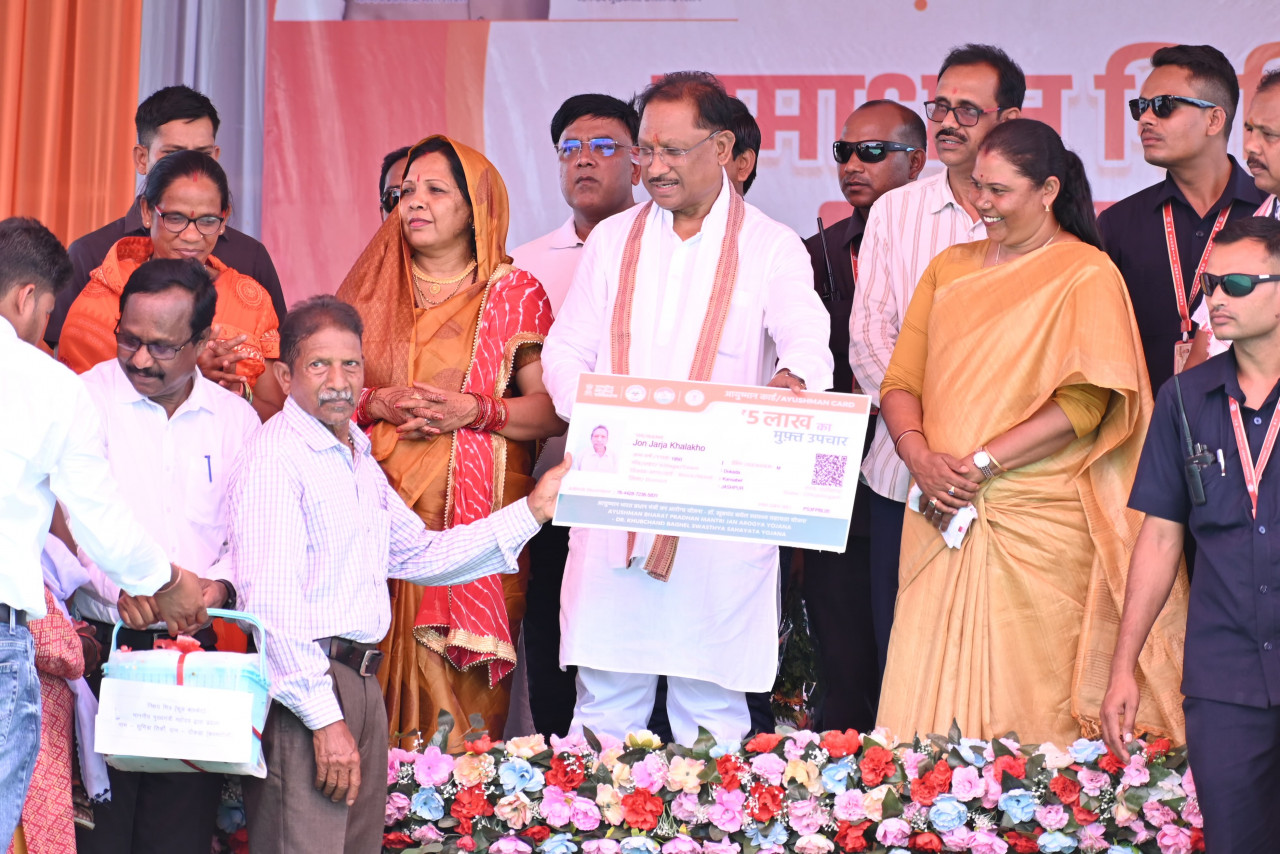 Raipur : “I Am the Son of Your Soil; I have pledged to lead the State on the Path of Development”: Chief Minister Shri Vishnu Deo Sai