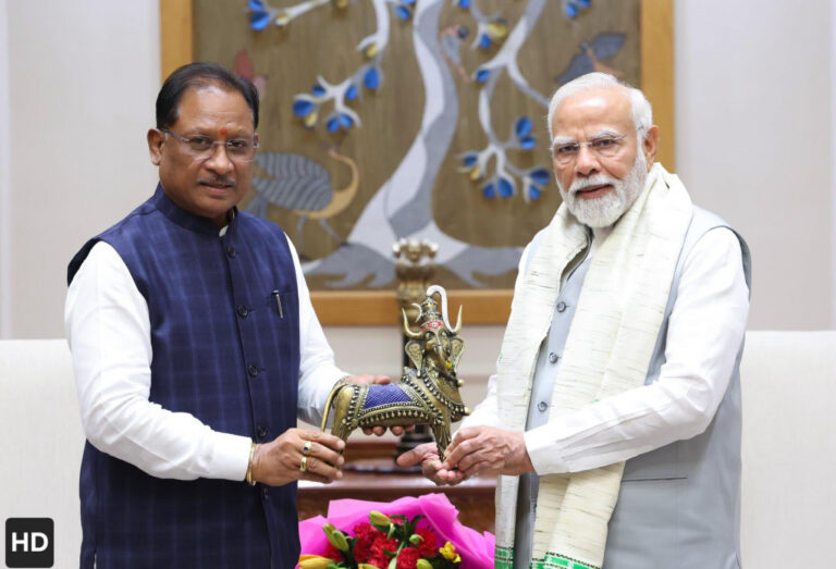 Raipur : Bastar is now known for digital transformation, not fear: Vishnu Deo Sai