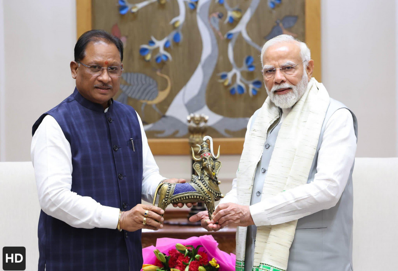 Raipur : Bastar is now known for digital transformation, not fear: Vishnu Deo Sai