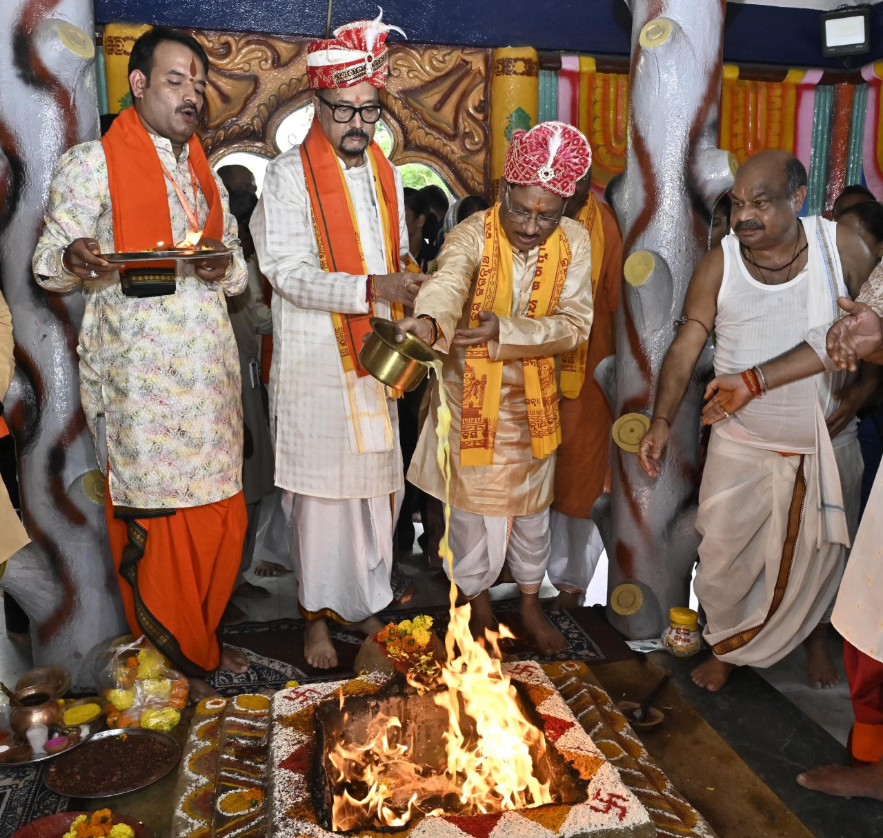 Raipur : Governor Shri Ramen Deka participates in Rath Yatra Festival