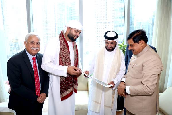 Chief Minister Dr. Yadav Invites Shri Mohammed Al Yamahi to Visit Madhya Pradesh